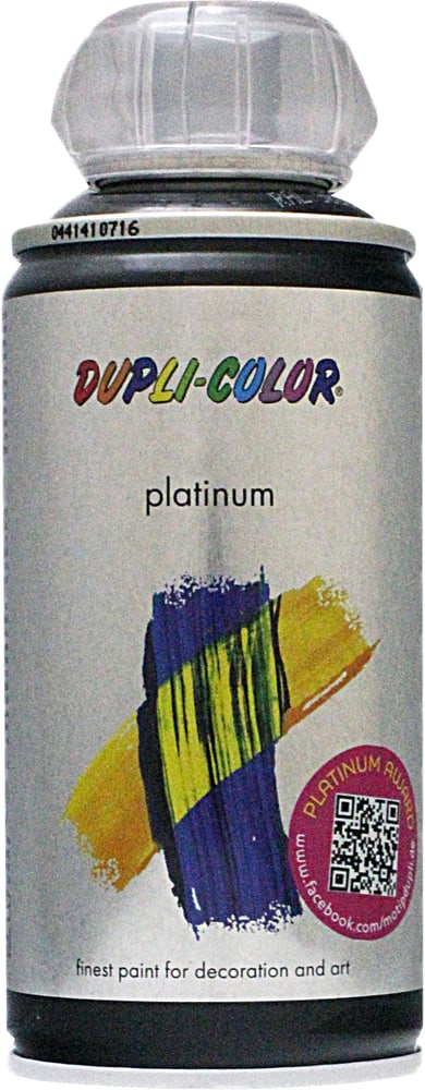 Vernice spray Platinum lucida Lacca colorata Dupli-Color 660826100000 Colore Nero Contenuto 150.0 ml N. figura 1