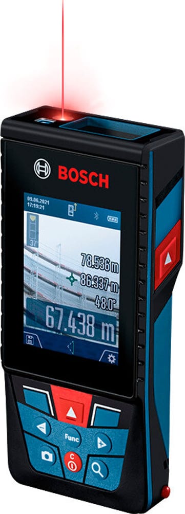 Telemetro al laser a batteria BOSCH GLM 150-27 C Distanziometro laser Bosch Professional 617211500000 N. figura 1
