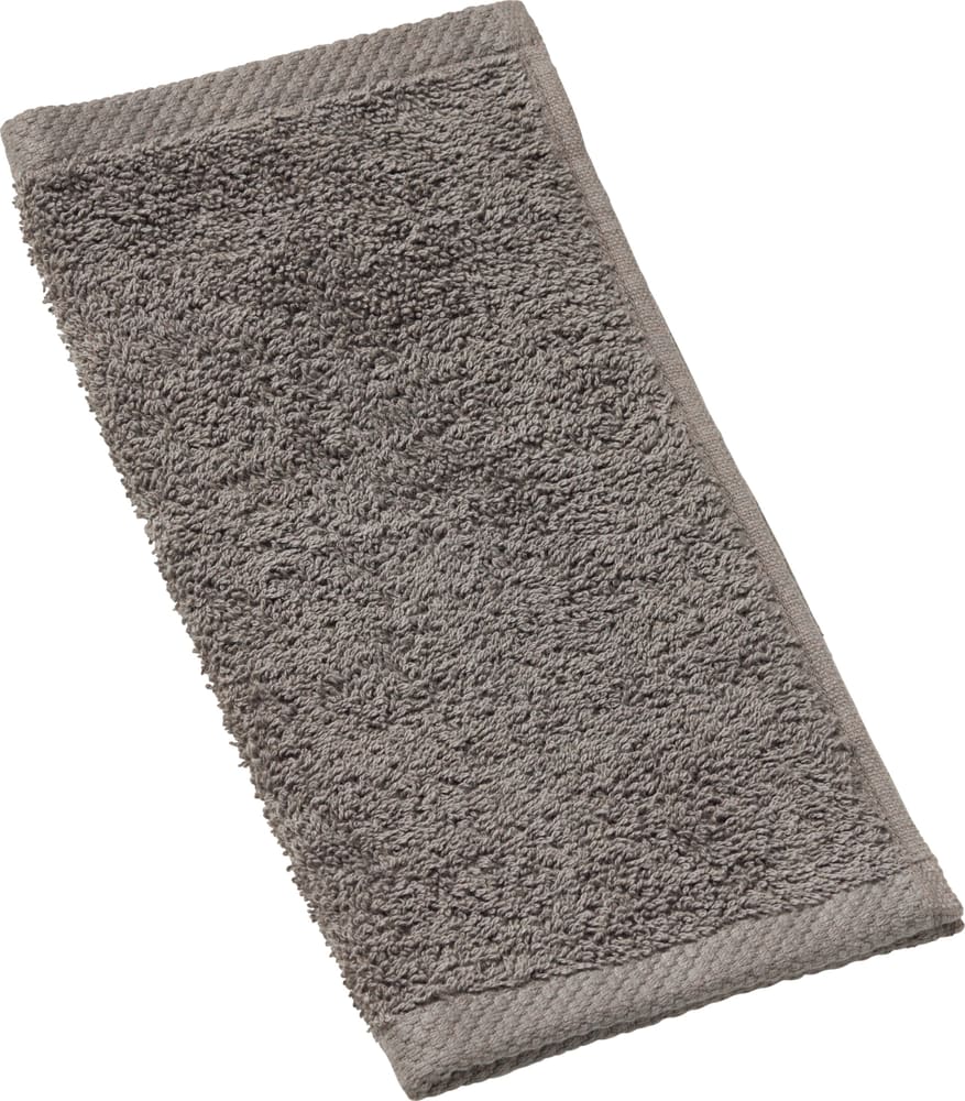 MIKA Waschlappen MIKA Waschlappen 450936120180 Farbe Frost gray Grösse Waschlappen - 30 x 30 cm Bild Nr. 1