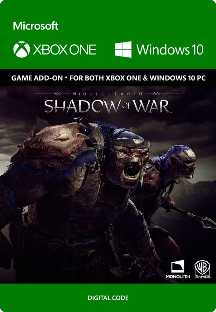Xbox One - Middle-earth: Shadow of War - Slaughter Tribe Nemesis Expansion Game (Download) 785300135549 N. figura 1