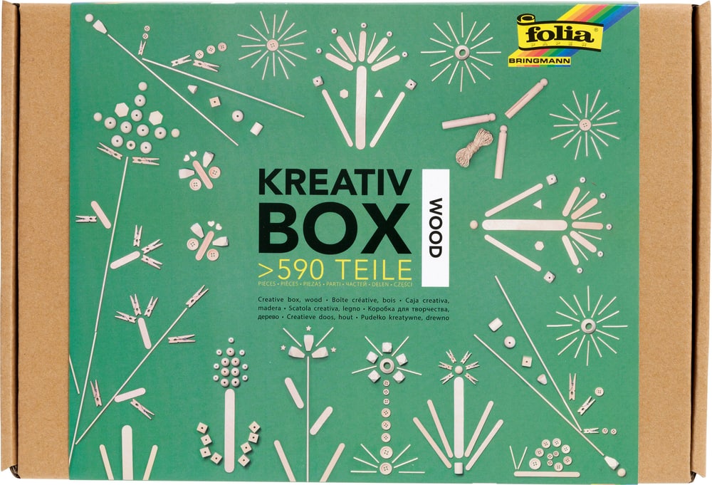 Creativ box Wood Scatola per bricolage 667023700000 N. figura 1