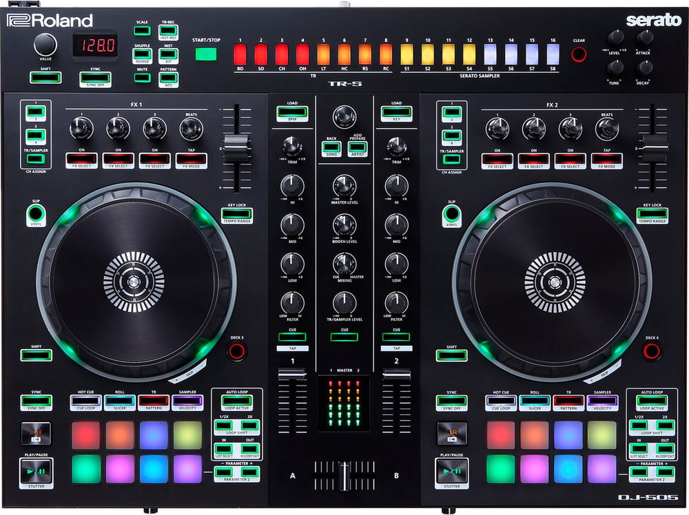 DJ-505 DJ Controller Roland 785300150552 N. figura 1