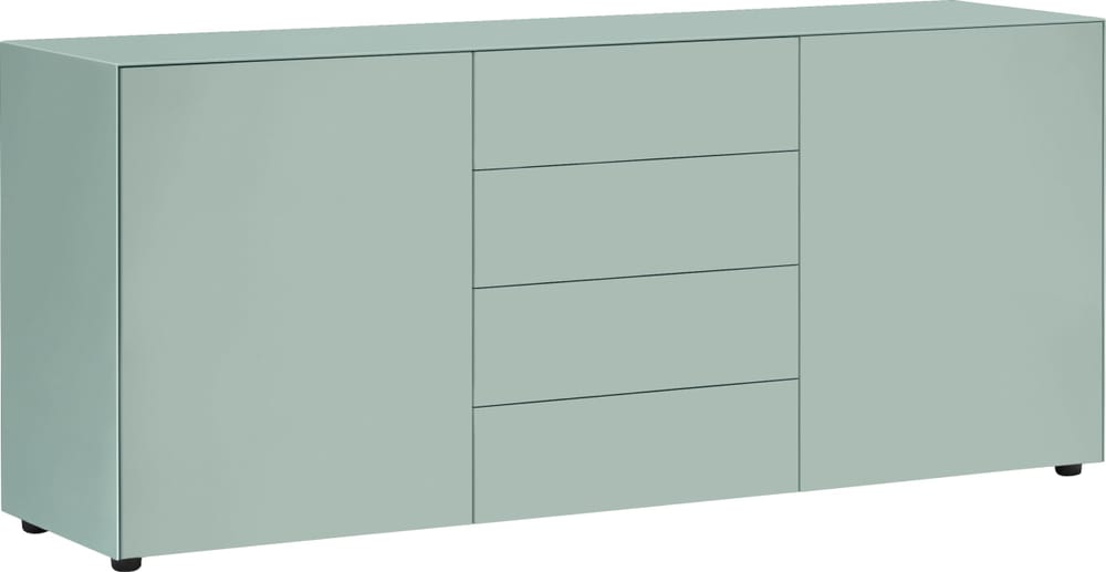 LUX Sideboard 400840800041 Dimensioni L: 180.0 cm x P: 46.0 cm x A: 74.5 cm Colore Azzurro N. figura 1