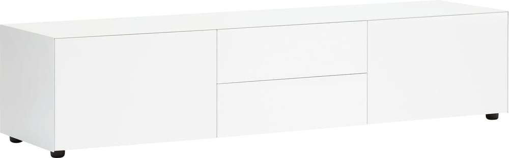 LUX Buffet basso 400836900010 Dimensioni L: 180.0 cm x P: 46.0 cm x A: 37.5 cm Colore Bianco N. figura 1