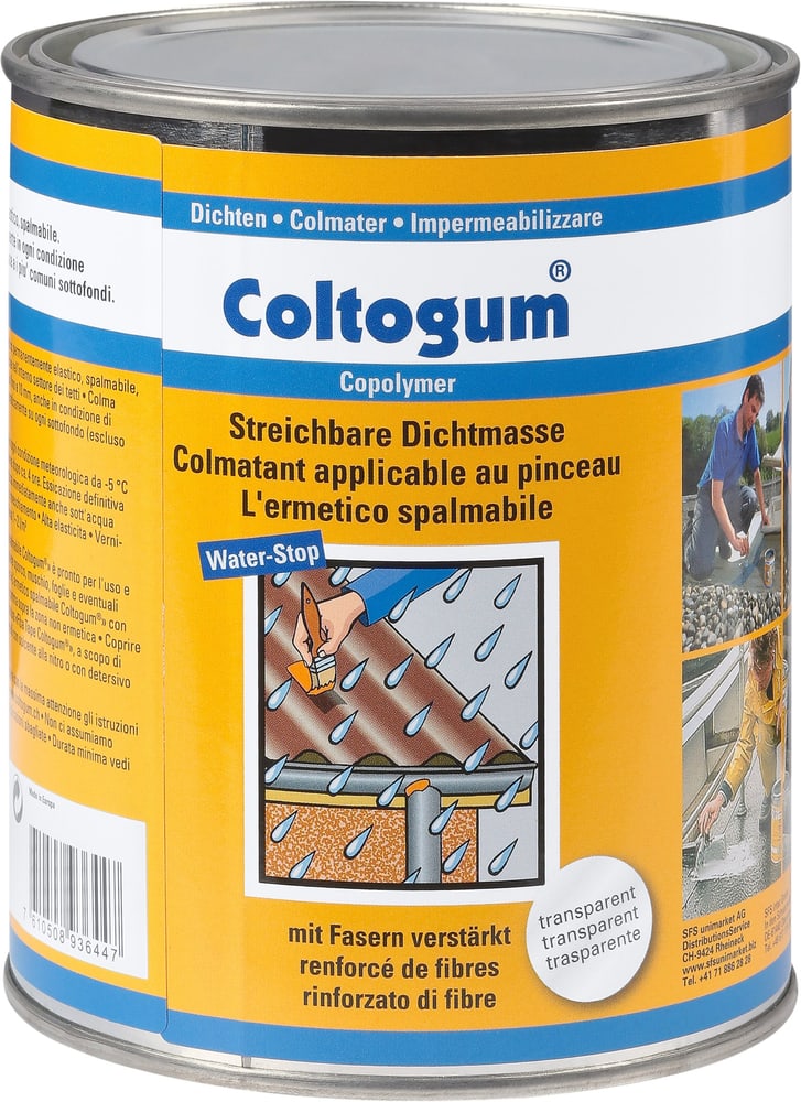 L'ermetico spalmabile trasp. 1l Guarnizione Coltogum 676037900000 N. figura 1