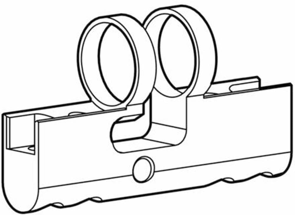 Gehäuse Doppelzylinder PZ/Euro Modular Typ 2115 A-1 Zylinder KABA 669700122634 Bild Nr. 1