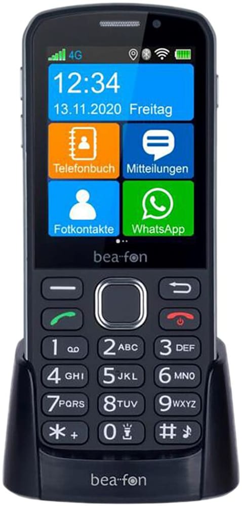 SL 860 Touch (4G) nero Cellulare beafon 79466690000020 No. figura 1