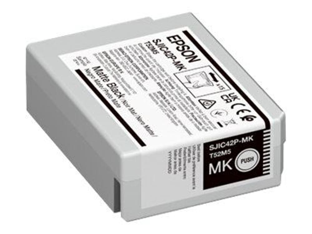 SJIC42P-MK, for CW C4000e MK matte black Cartuccia d'inchiostro Epson 785302431272 N. figura 1