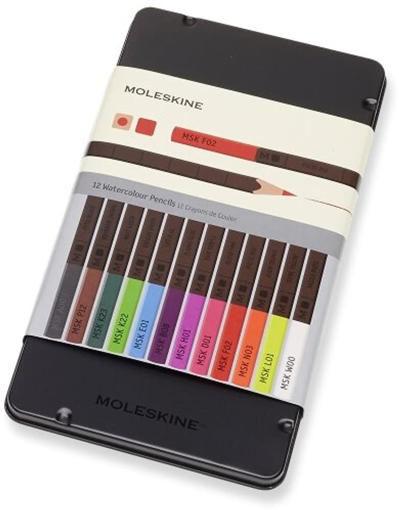 SET MATITE ACQUERELLO Matite acquerellate Moleskine® 669700125829 N. figura 1