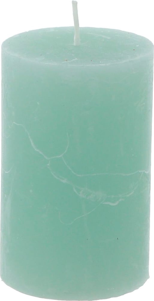 Zylinderkerze Rustico Kerze Balthasar 656206900015 Farbe Hellgrün Grösse ø: 5.0 cm x H: 8.0 cm Bild Nr. 1
