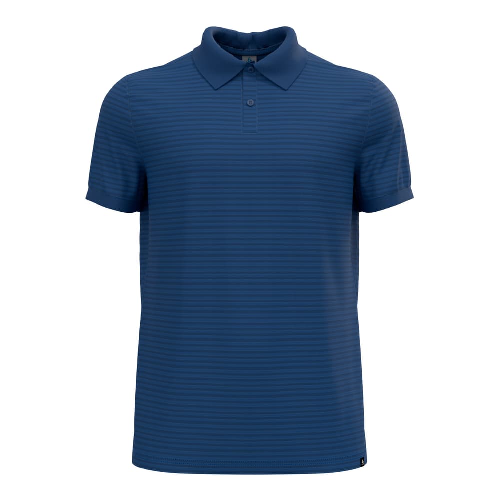 Ascent Natural Polo Shirt Maglietta a manica corta Odlo 466136200640 Taglie XL Colore blu N. figura 1