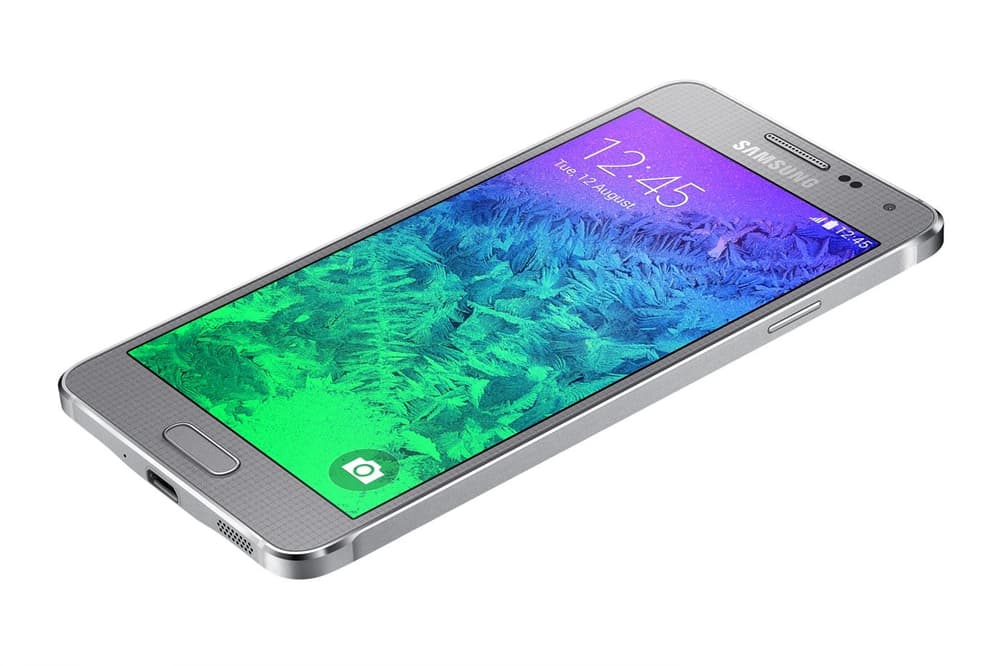 Samsung SM-G850 Galaxy Alpha 32GB Silber Samsung 95110024664014 Bild Nr. 1