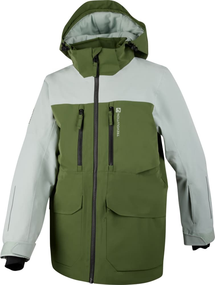 Snowboardjacke Colorblock Snowboardjacke Trevolution 469371317664 Grösse 176 Farbe khaki Bild-Nr. 1