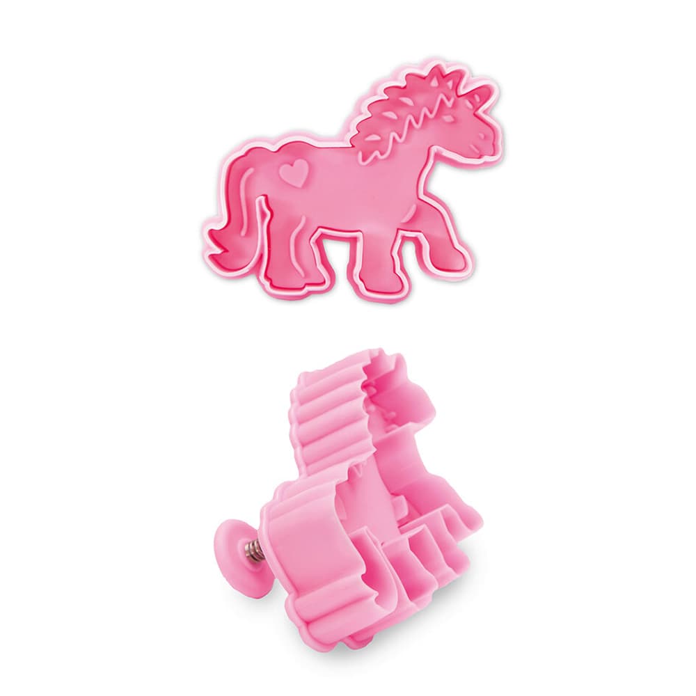 Unicorno 7 cm Formine per biscotti in rilievo Städter 674387600000 N. figura 1