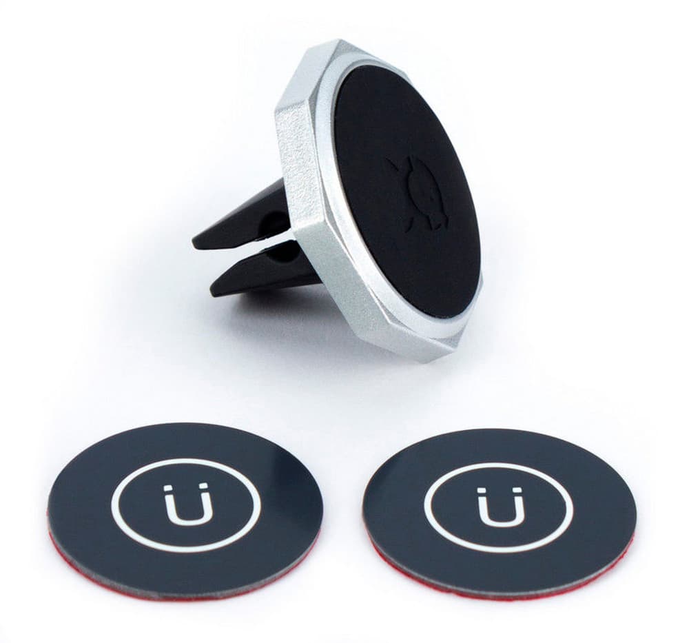 Universal Car Holder Air Vent Magnetic argento Supporto per smartphone XQISIT 798055800000 N. figura 1