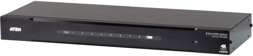 Diviseur de signaux à 8 ports VS0108HB True 4K HDMI Commutateur vidéo ATEN 785300192494 Photo no. 1