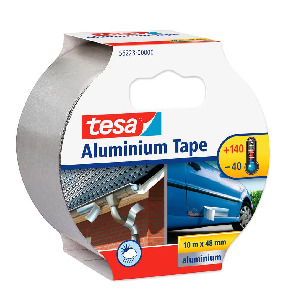 Aluminium Tape 10mx50mm Rubans adhésifs Tesa 663083000000 Photo no. 1