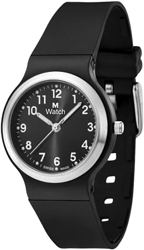 ex LADY schwarz Armbanduhr Armbanduhr M Watch 76031390000015 Bild Nr. 1
