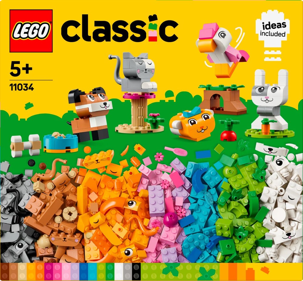 Classic 11034 Les animaux de compagnie créatifs LEGO® 741908600000 Photo no. 1