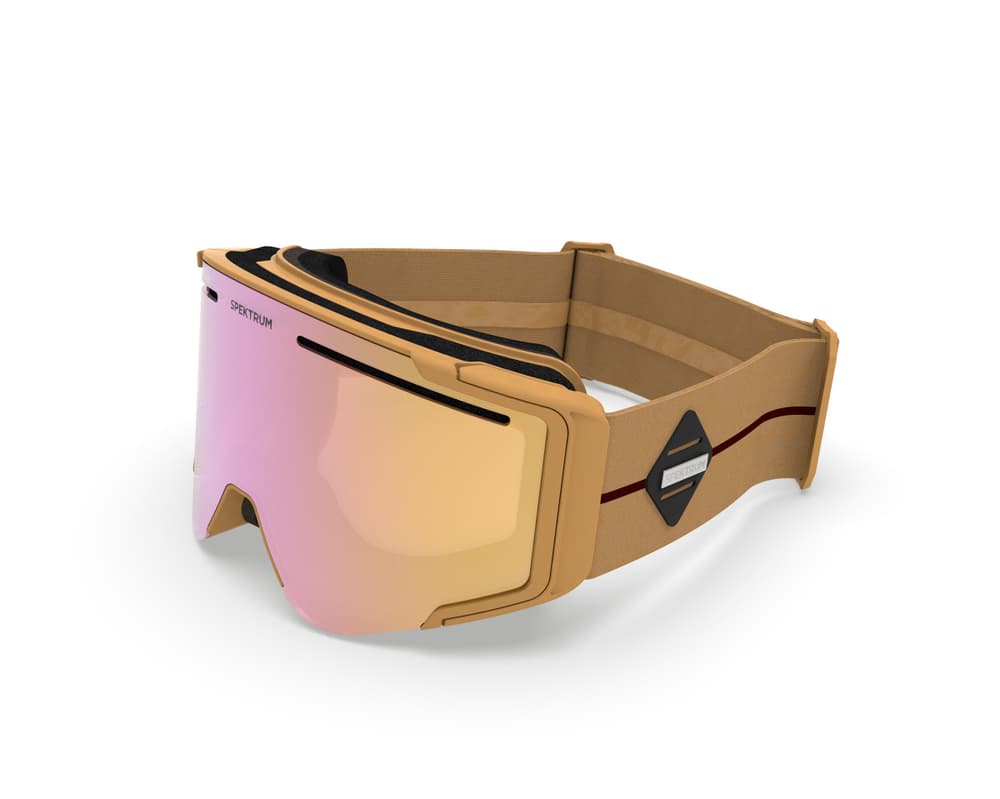 OSTRA BIO PREMIUM Skibrille / Snowboardbrille Spektrum 469720900494 Grösse M Farbe goldfarben Bild-Nr. 1