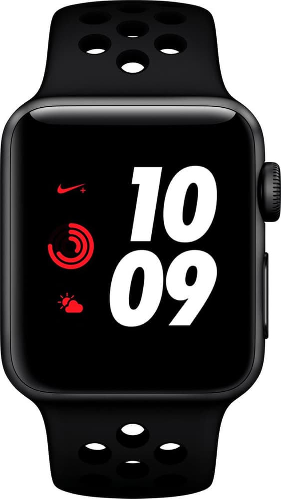 Watch Nike+ Series 3 GPS 38mm Space Grey Aluminium Case Anthracite Black Nike Sport Band Smartwatch Apple 78530013912818 Photo n°. 1