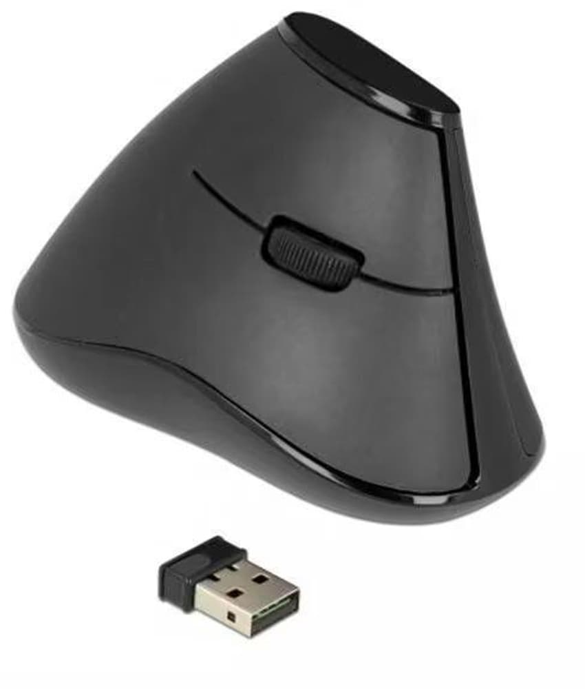 Ergonomico 12622 Silent USB wireless Mouse DeLock 785300191327 N. figura 1