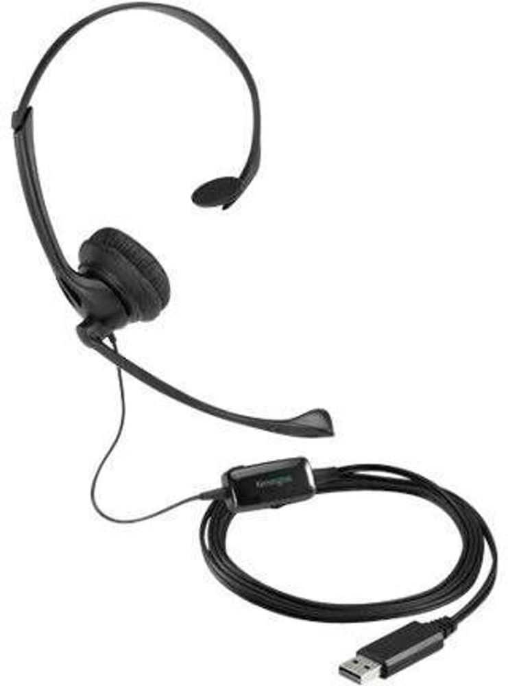 Mono-Kopfhörer mit Mikrofon und Lautstärkeregler Office Headset Kensington 785300197114 Bild Nr. 1
