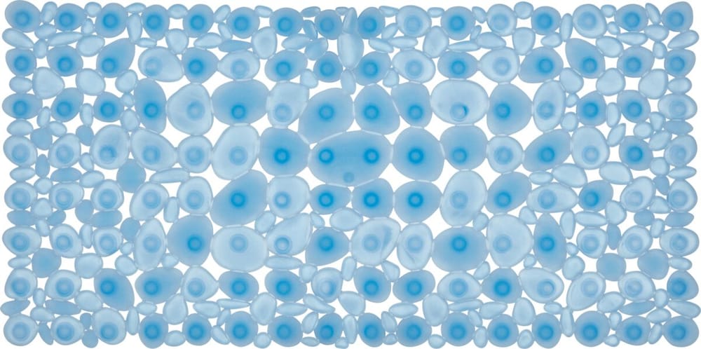 STONE Tapis de baignoire 453159756040 Couleur Bleu Dimensions L: 34.0 cm x H: 70.0 cm Photo no. 1