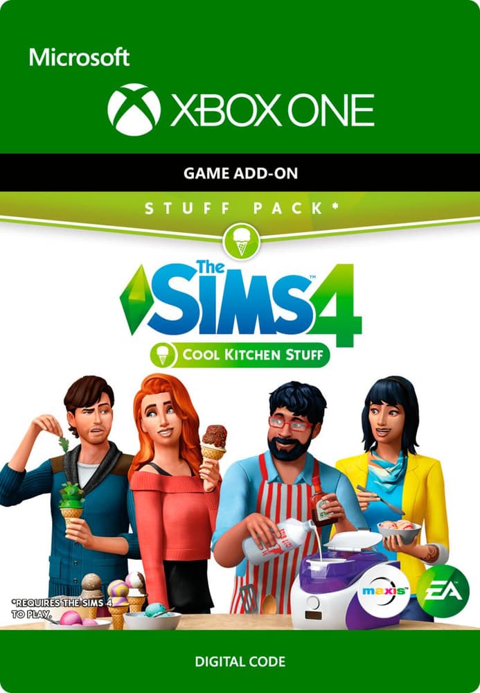 Xbox One - The Sims 4 - Cool Kitchen Stuff Game (Download) 785300135630 Bild Nr. 1