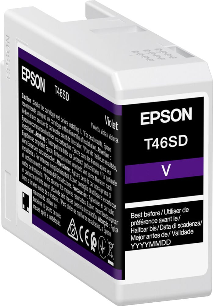 Tintenpatrone T46SD00 violet Tintenpatrone Epson 785300153434 Bild Nr. 1