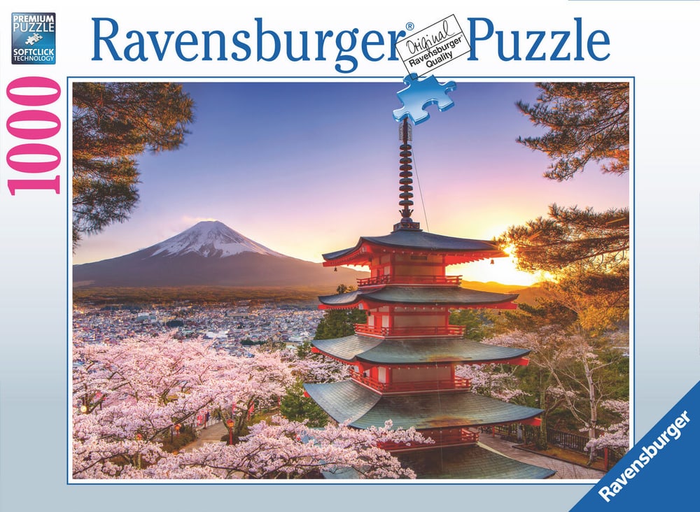 RVB Puzzle 1000 T. Kirschblüte in Japan Puzzle Ravensburger 749059900000 Bild Nr. 1