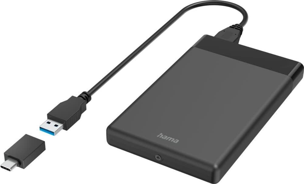 USB-Festplattengehäuse für 2,5" SSD- und HDD-Festplatten Zubehör Festplatte / SSD Hama 785302423428 Bild Nr. 1
