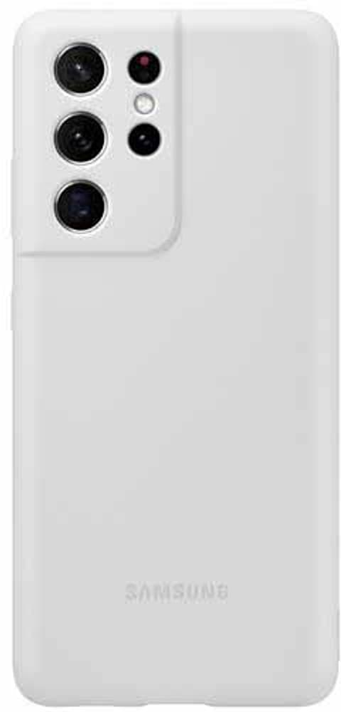 Silicone Cover Light Gray Smartphone Hülle Samsung 785300157279 Bild Nr. 1