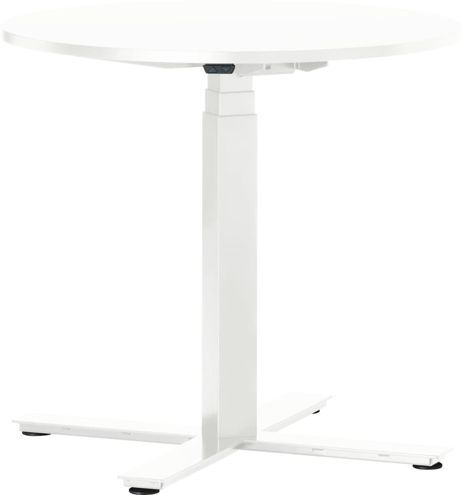 FLEXCUBE Table de conférence réglable en hauteur avec batterie 401929900000 Dimensions H: 62.5 cm Couleur Blanc Photo no. 1