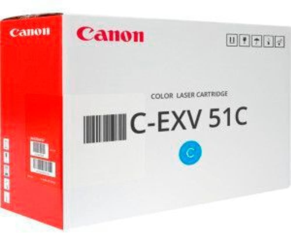 C-EXV 51C Cyan Toner Canon 785302431997 Bild Nr. 1
