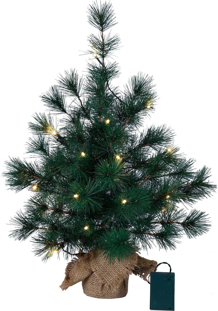 Albero di Natale a LED 60 cm Furu L: 40 cm, cavo di alimentazione 40 cm, 20 LED Albero di Natale Star Trading 785302444738 N. figura 1