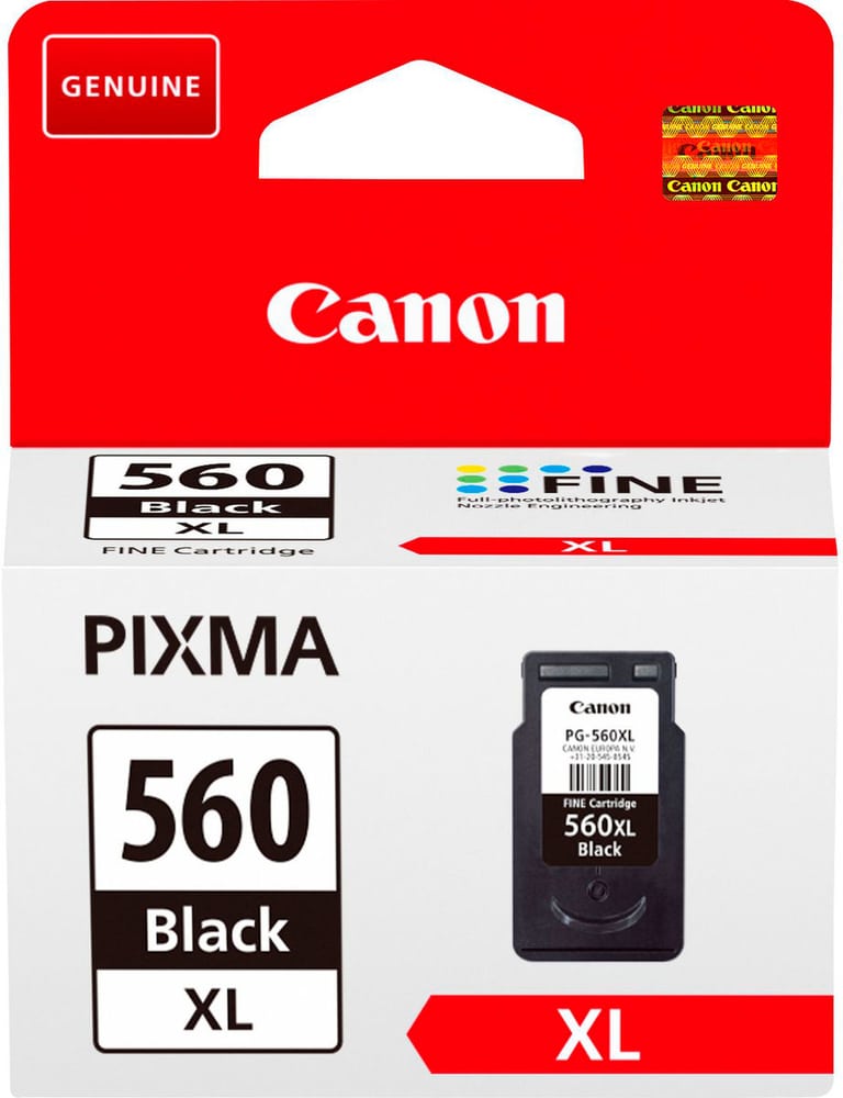 Tintenpatrone PG-560XL schwarz Tintenpatrone Canon 798563300000 Bild Nr. 1