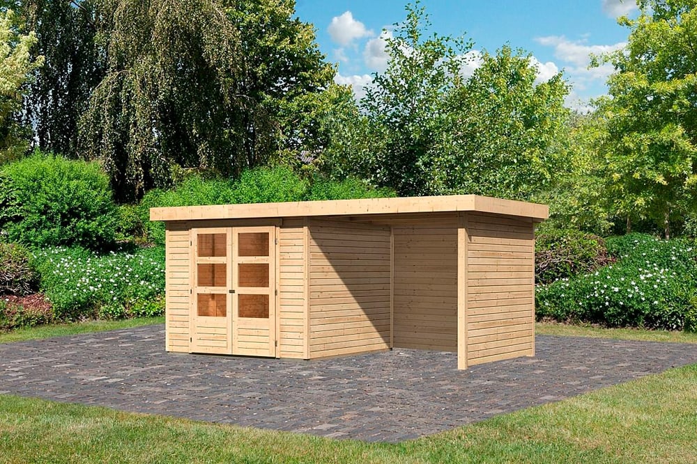 Abri de jardin Askola 3.5 set, 19 mm Cabane de jardin Karibu 647451200000 Photo no. 1