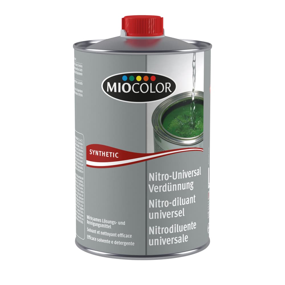 MC Nitro-Univ .-Verd.1L Verdünnungsmittel 661456800000 Farbe Farblos Inhalt 1000.0 ml Bild Nr. 1