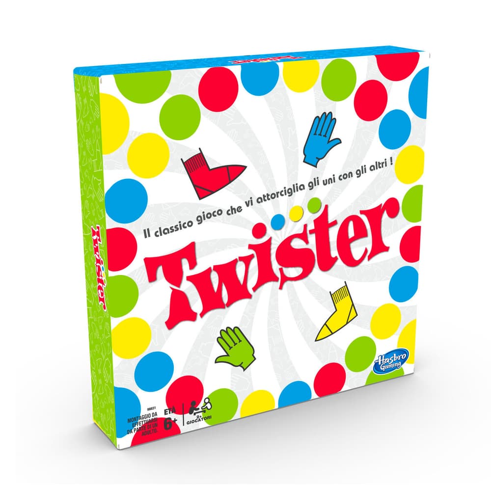 Twister (I) Gesellschaftsspiel Hasbro Gaming 746975990200 Sprache I Bild Nr. 1