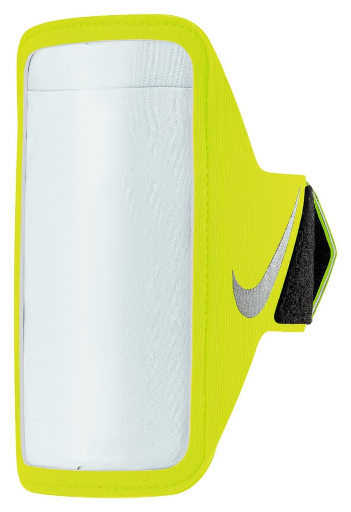 Lean Arm Band Plus Fascia da corsa per apparecchi multimediali Nike 463609199955 Taglie One Size Colore giallo neon N. figura 1