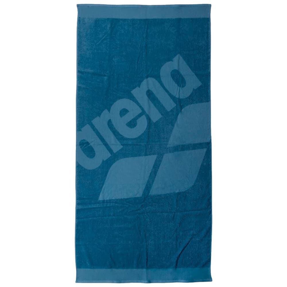 Beach Towel Logo Asciugamano da bagno Arena 468555600022 Taglie Misura unitaria Colore blu scuro N. figura 1
