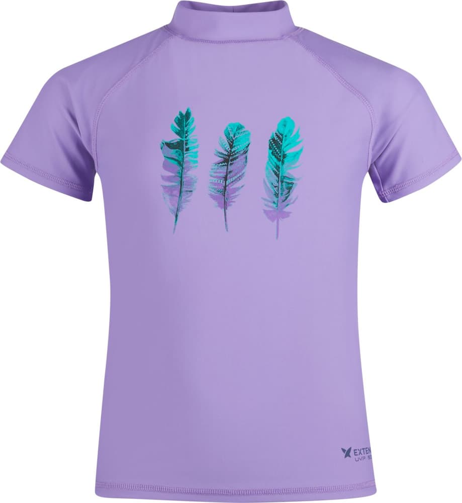 T-shirt de bain U.V.P. T-shirt anti-UV Extend 466376112891 Taille 128 Couleur lilas Photo no. 1