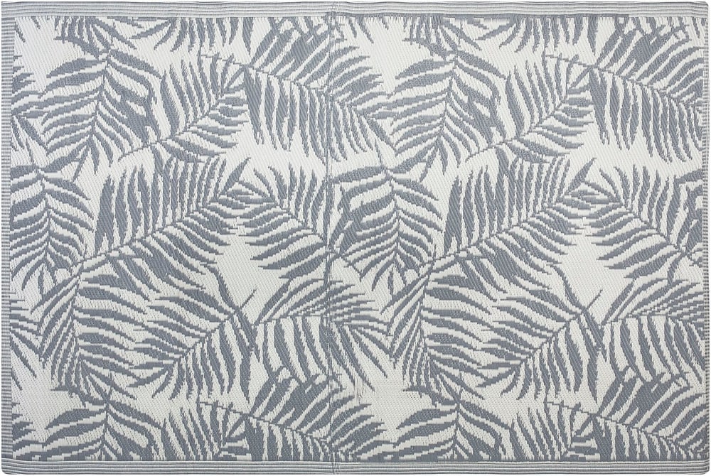 Tappeto da esterno grigio chiaro 120 x 180 cm KOTA Tappeto per esterni Beliani 655504900000 N. figura 1