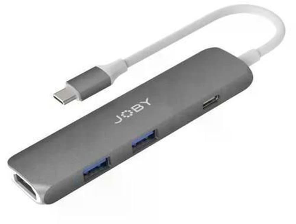 USB-C (4K HDMI, 2xUSB-A, PD) Hub USB + station d’accueil Joby 785302403945 Photo no. 1
