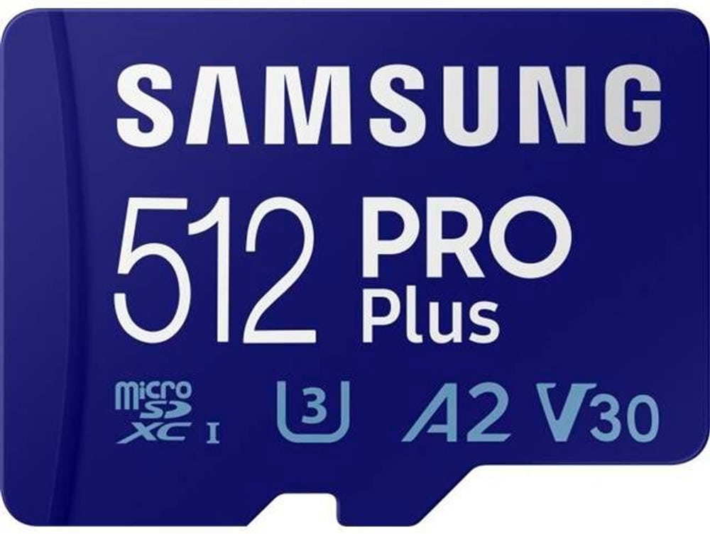 Pro+ 512GB microSDXC Scheda di memoria Samsung 798334700000 N. figura 1