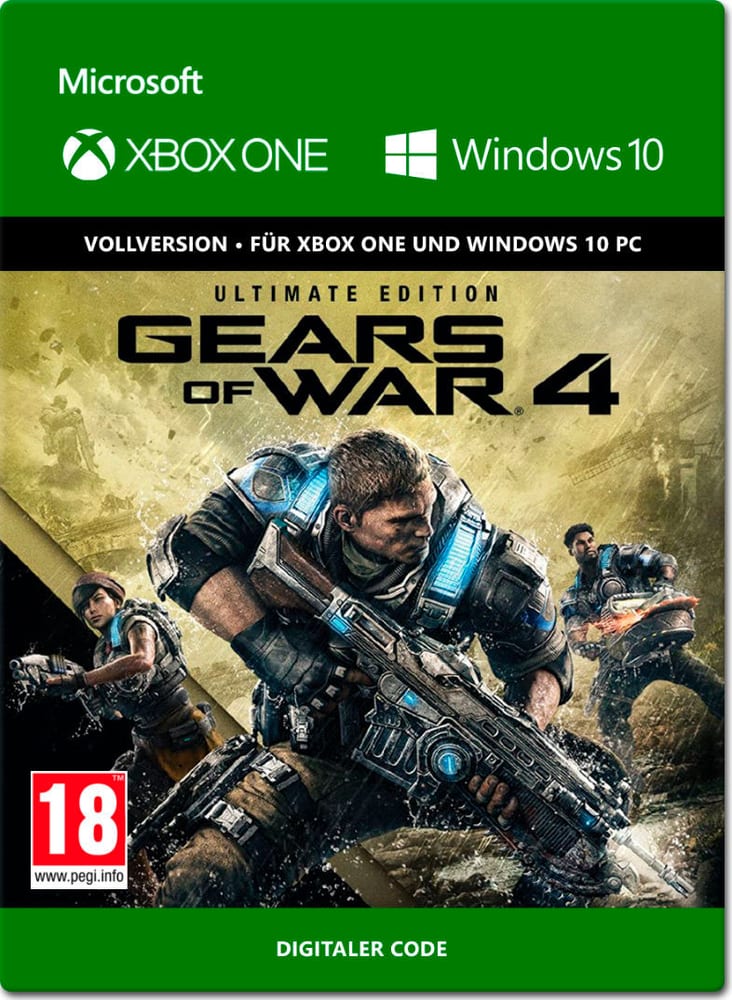 Xbox One - Gears of War 4 Ultimate Edition Game (Download) 785300137323 Bild Nr. 1