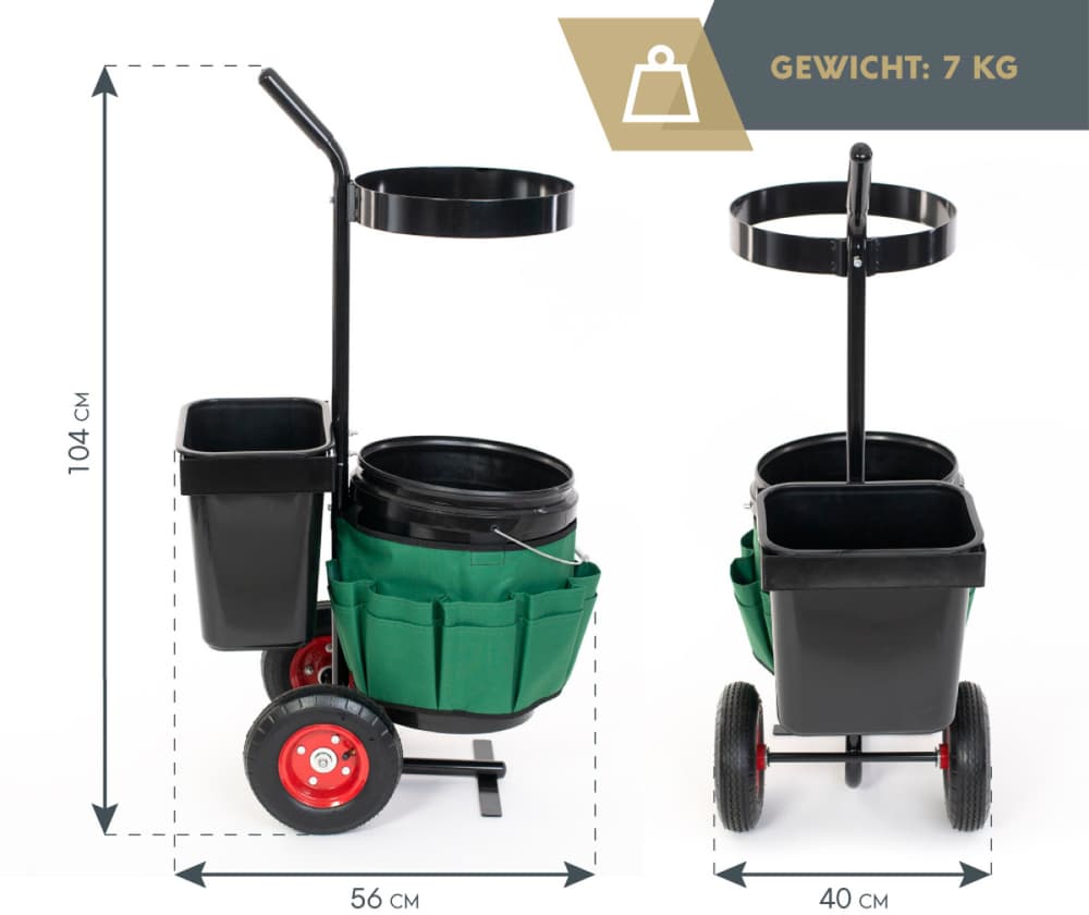 Carrello da giardino universale Carriola Westmann 669700119337 N. figura 1