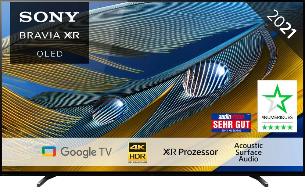 XR-55A80J (55", 4K, OLED, Android TV) TV Sony 77037920000021 Bild Nr. 1