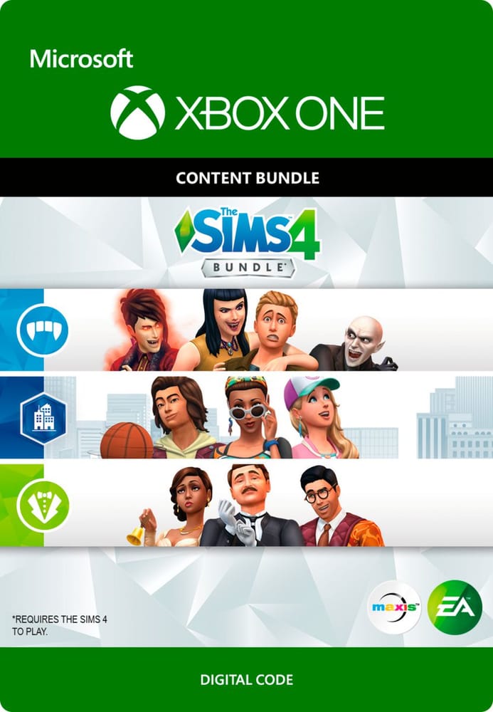 Xbox One - The SIMS 4: Extra Content Starter Bundle Jeu vidéo (téléchargement) 785300136289 Photo no. 1